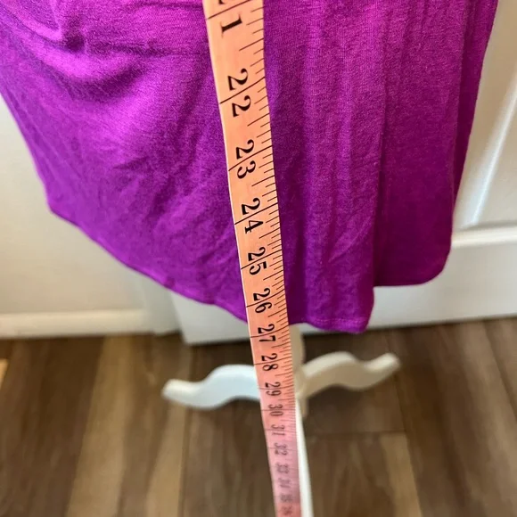*Coldwater Creek Hi Low Purple top - Picture 10 of 11